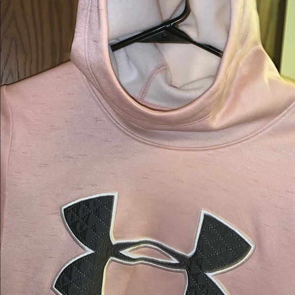 XS Dusty Pink Under Armour Hoodie - Picture 4 of 5